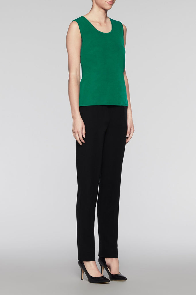 Pine Pullover Scoop Neck Tank Color Pine