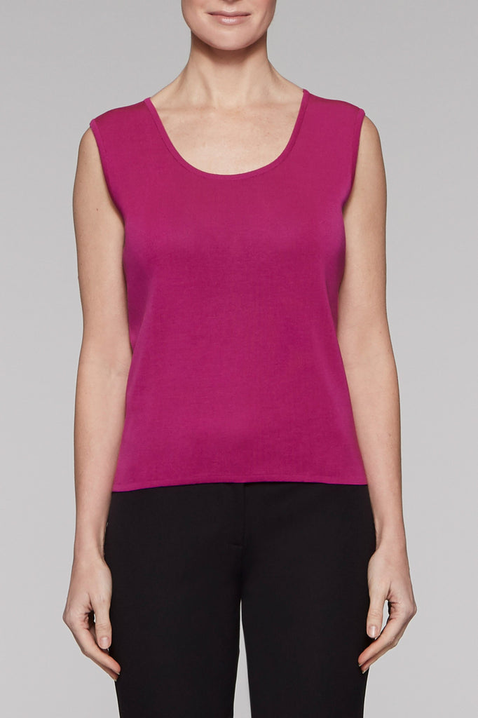 Fireweed Scoop Neck Tank Color Fireweed