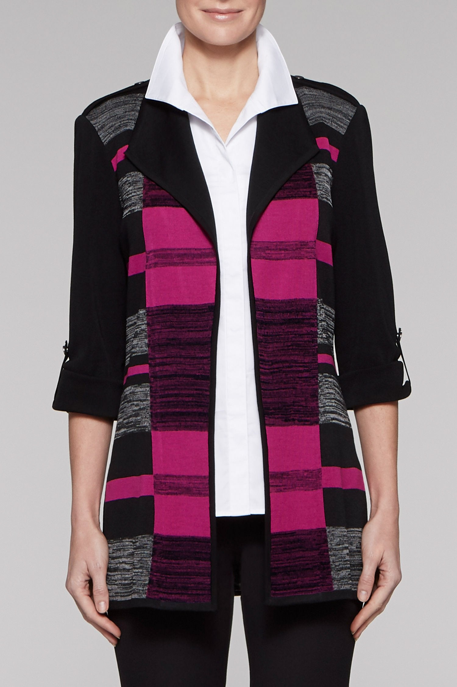 Fireweed Mélange Block Jacket