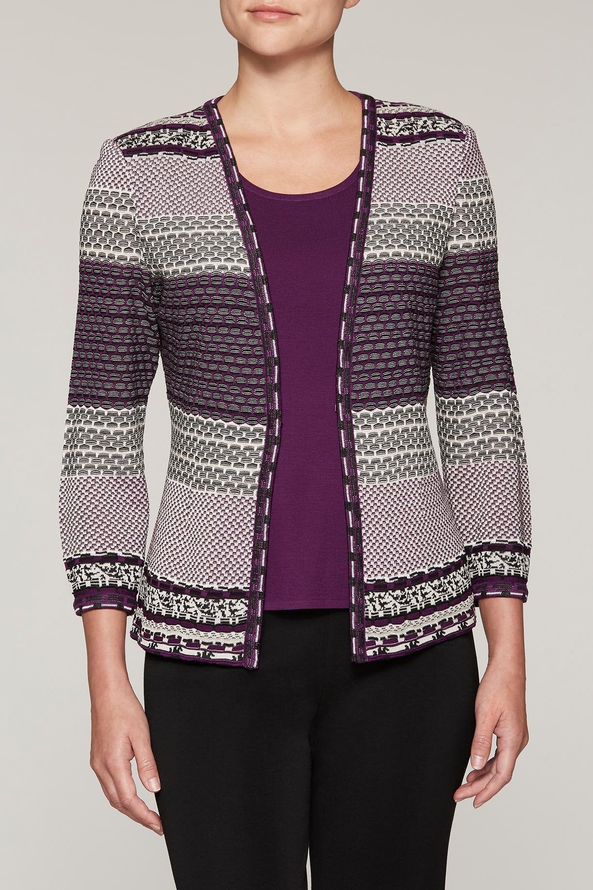 Mosaic Stitch Jacket
