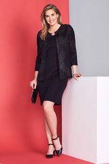 Stardust Panel Jacket Color Black
