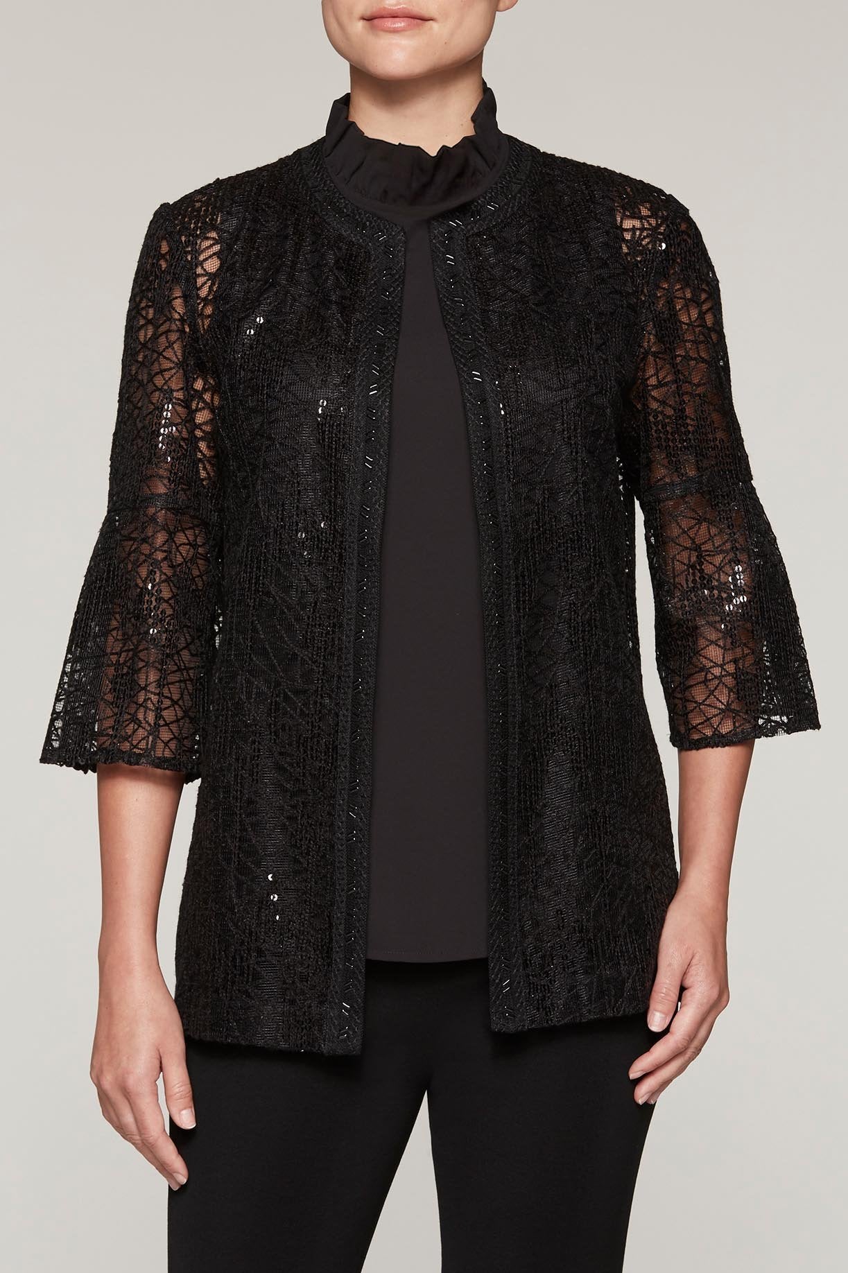 Shimmering Sequined Topper