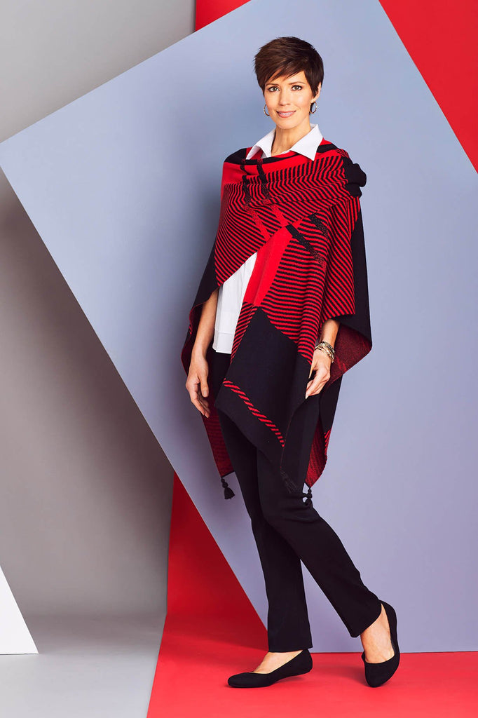 2018 Hope Wrap Color Black/Bushberry Red