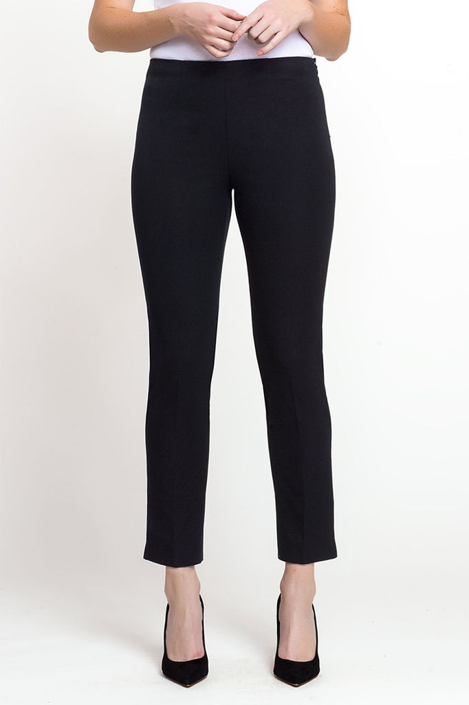 Side-Zip Woven Pant Color Black