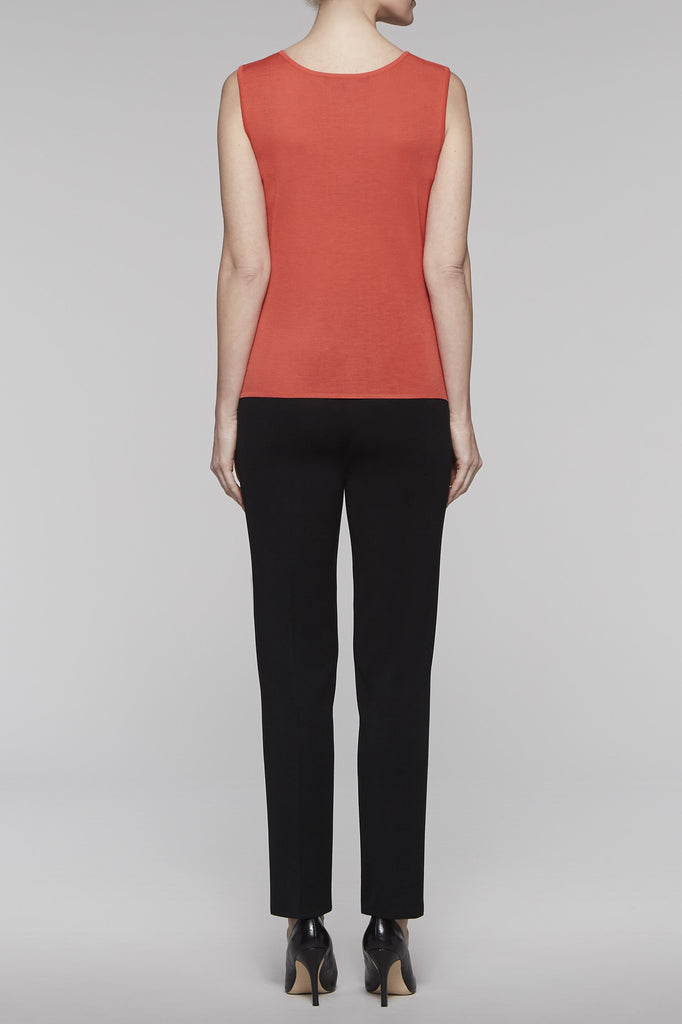 Zinnia Scoop Neck Tank Color Zinnia