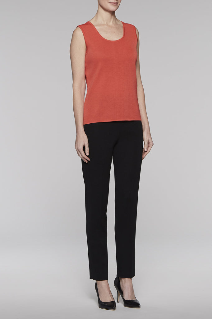 Zinnia Scoop Neck Tank Color Zinnia