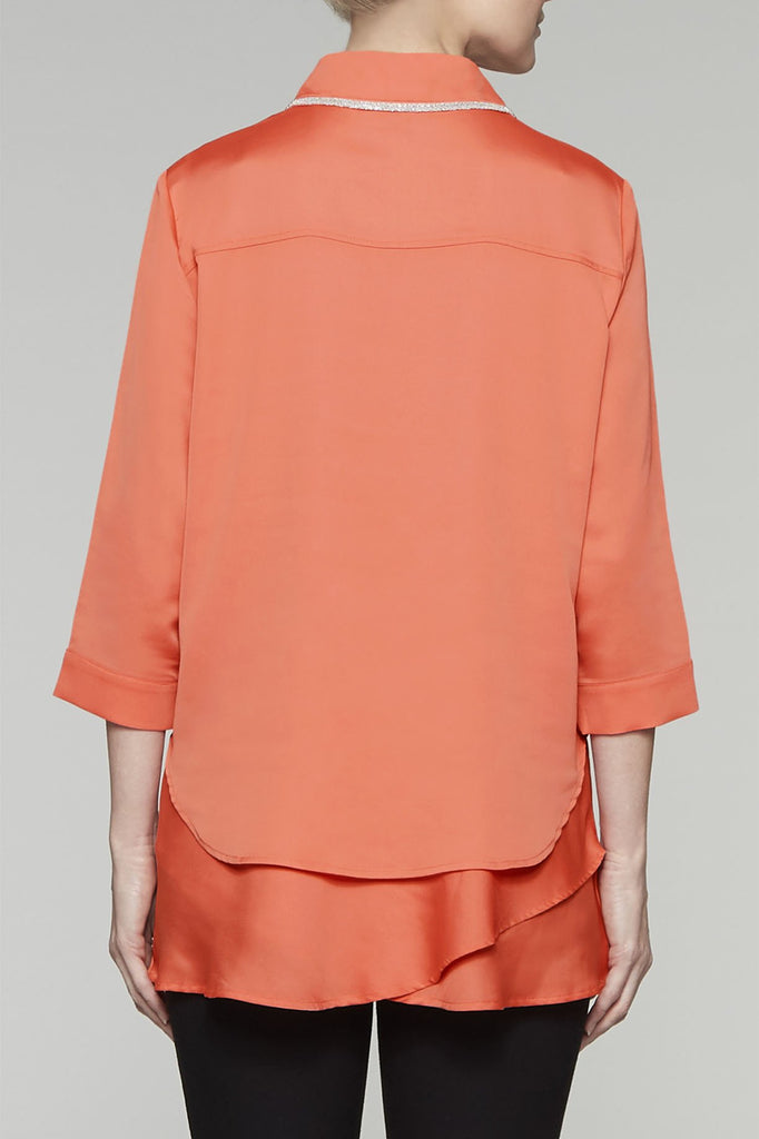 Sparkle Trim Tunic Color Daylily