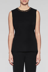 Bead Trim Tank Color Black