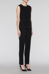 Bead Trim Tank Color Black