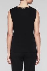 Bead Trim Tank Color Black