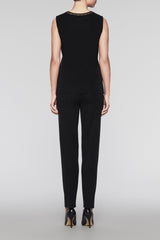 Bead Trim Tank Color Black