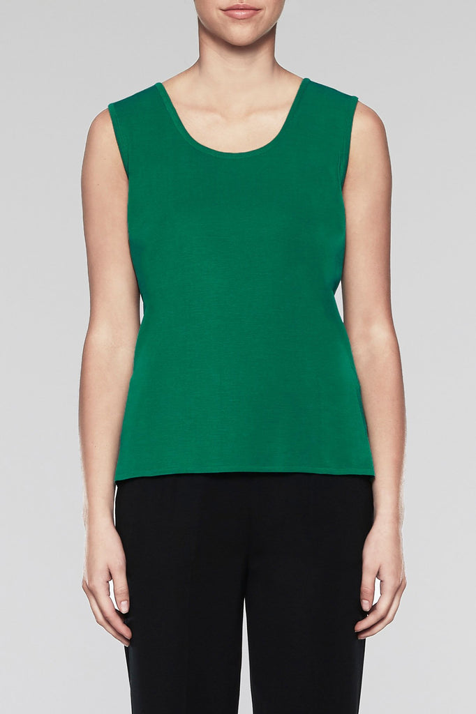 Pine Pullover Scoop Neck Tank Color Pine