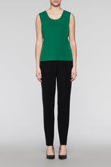 Pine Pullover Scoop Neck Tank Color Pine