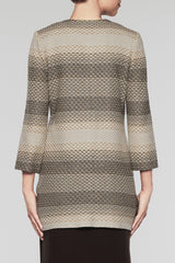 Multi Gradient Longline Jacket Color Multi