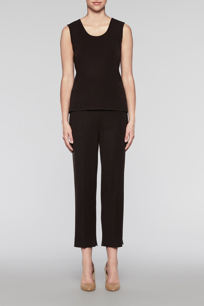 Coffee Pullover Scoop Neck Tank Color Coffee