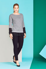 Tiered-Sleeve Tunic