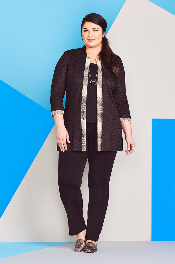 Layered Longline Jacket