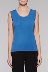 Blue Creek Scoop Neck Tank Color Blue Creek
