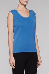 Blue Creek Scoop Neck Tank Color Blue Creek