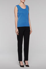 Blue Creek Scoop Neck Tank Color Blue Creek