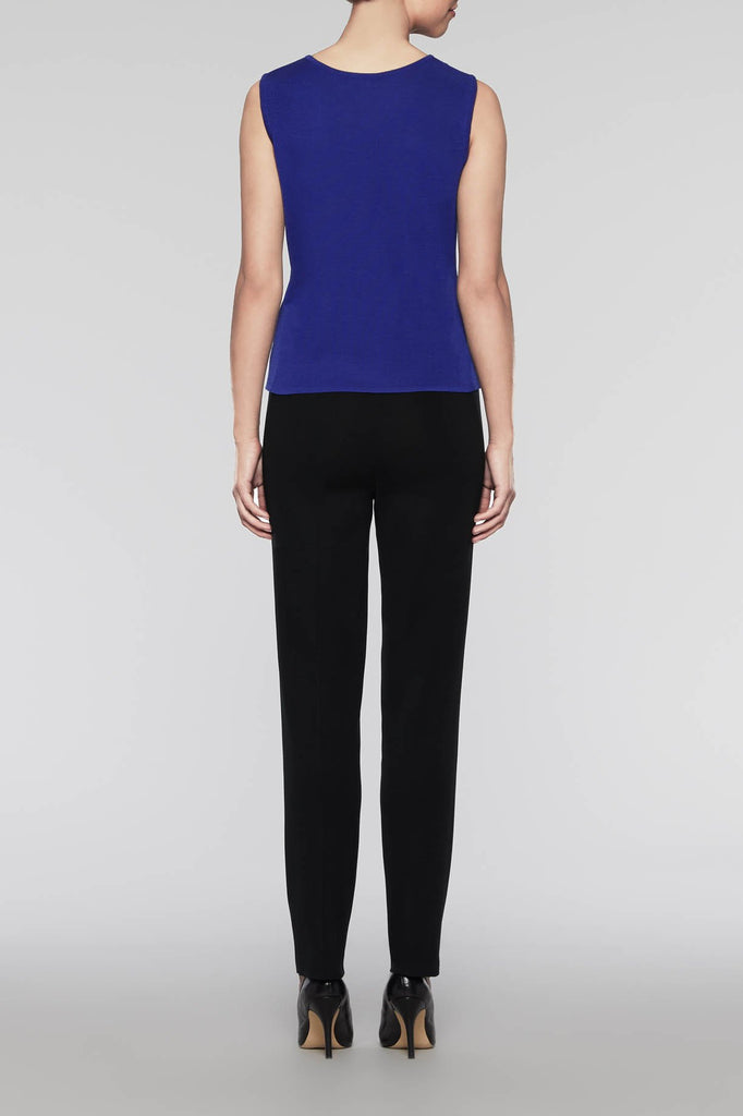 Deep Pond Scoop Neck Tank Color Deep Pond Blue