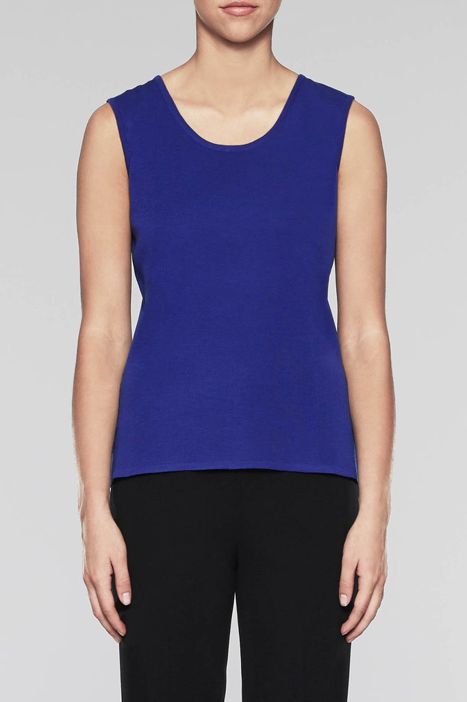 Deep Pond Pullover Tank Color Deep Pond Blue