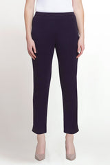 Plus Size Navy Parson Pant