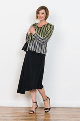 Geometric Gradient Jacket