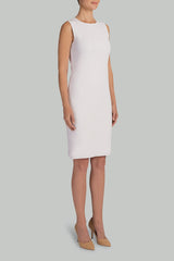 Lined Demi Dress Color White