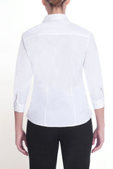Collared Tailor Woven Shirt Color White