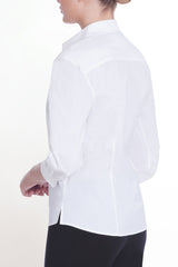 Collared Tailor Woven Shirt Color White