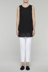Cage Knit Tank Dress Color Black