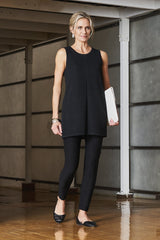 Cage Knit Tank Dress Color Black